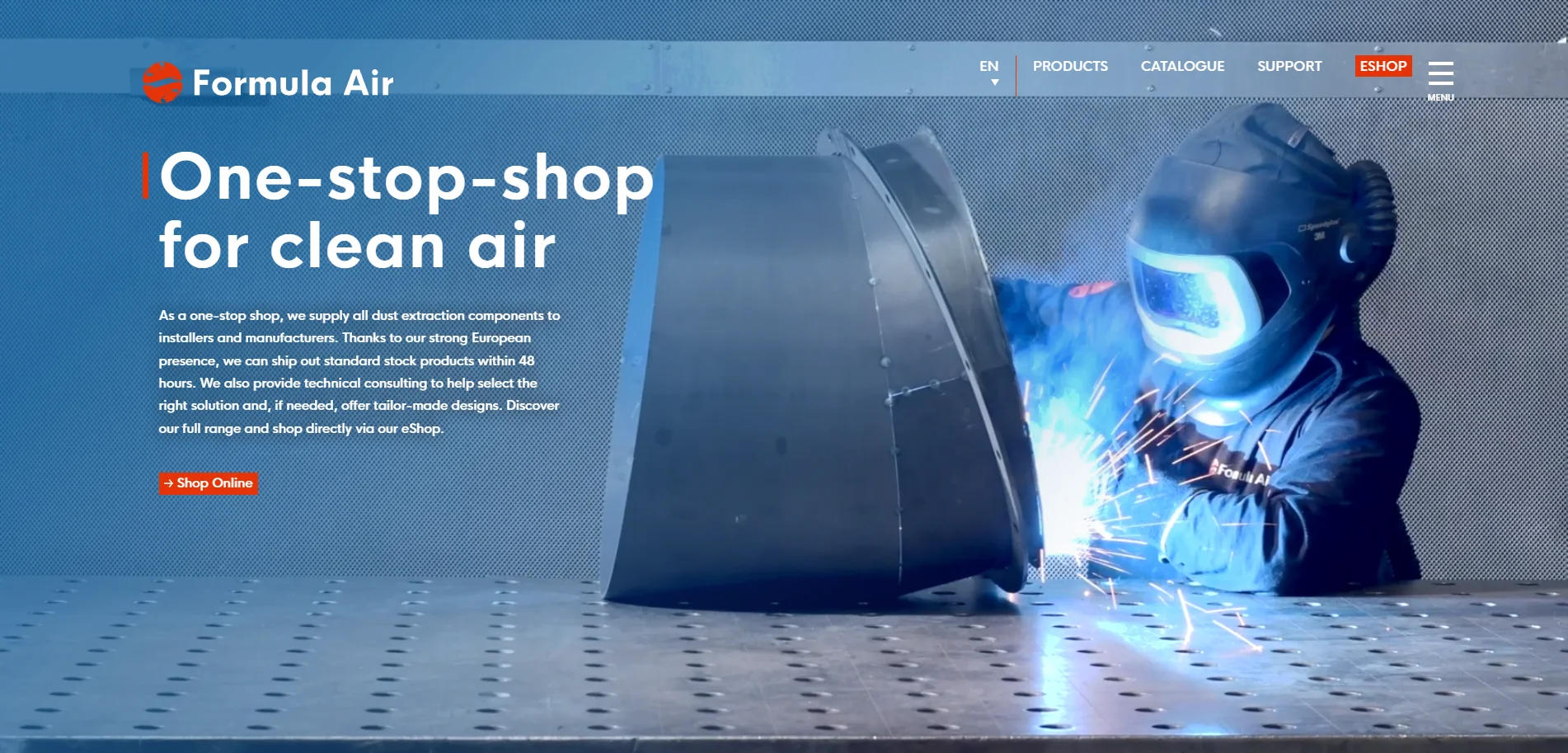 Formula Air website